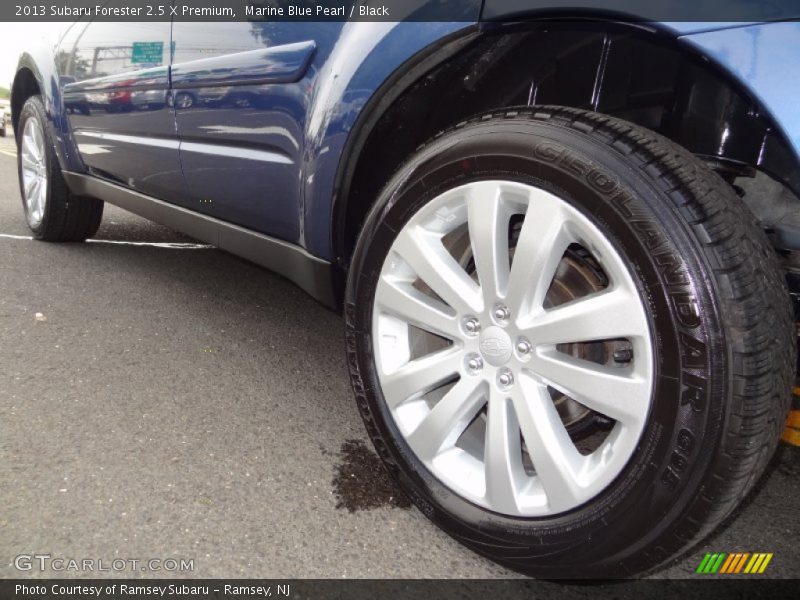 Marine Blue Pearl / Black 2013 Subaru Forester 2.5 X Premium