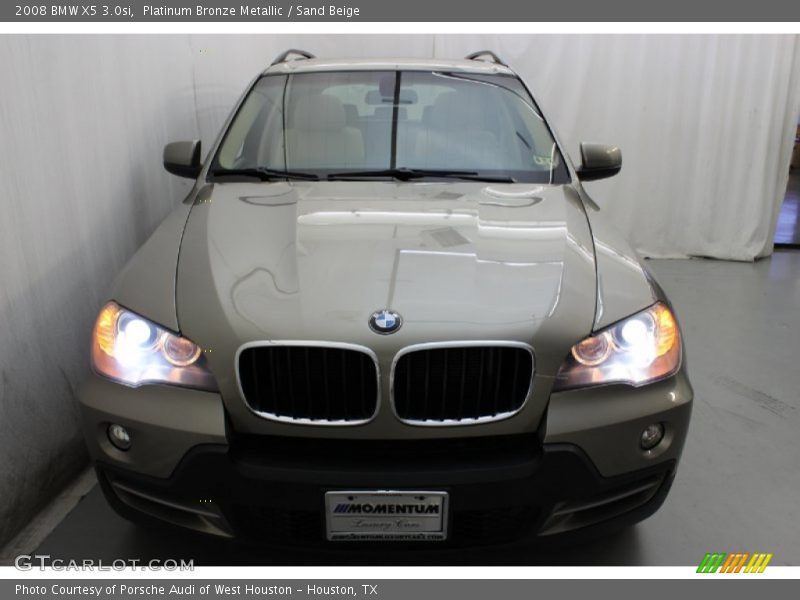 Platinum Bronze Metallic / Sand Beige 2008 BMW X5 3.0si