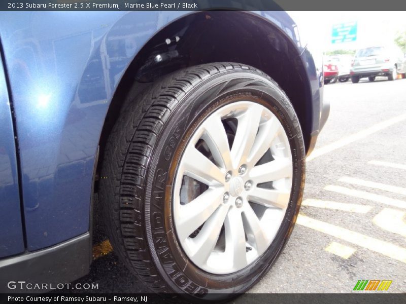 Marine Blue Pearl / Black 2013 Subaru Forester 2.5 X Premium
