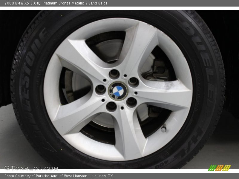 Platinum Bronze Metallic / Sand Beige 2008 BMW X5 3.0si