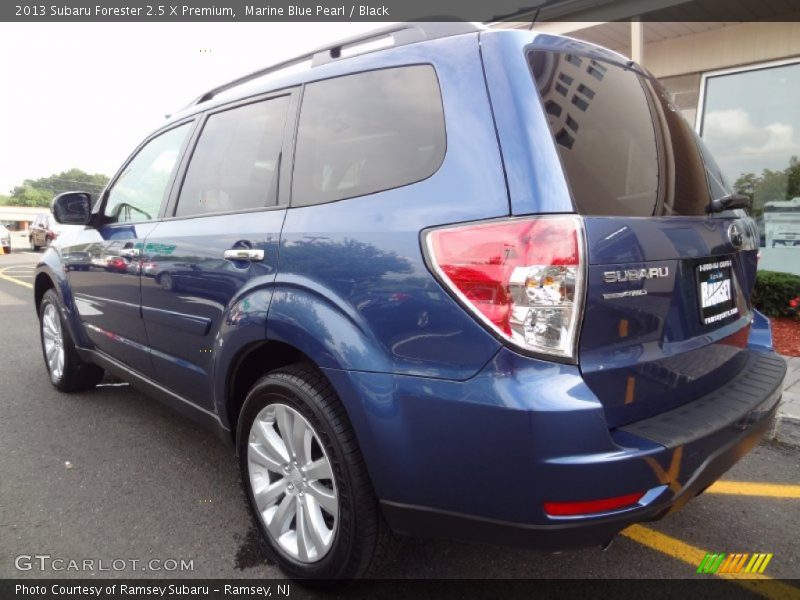 Marine Blue Pearl / Black 2013 Subaru Forester 2.5 X Premium