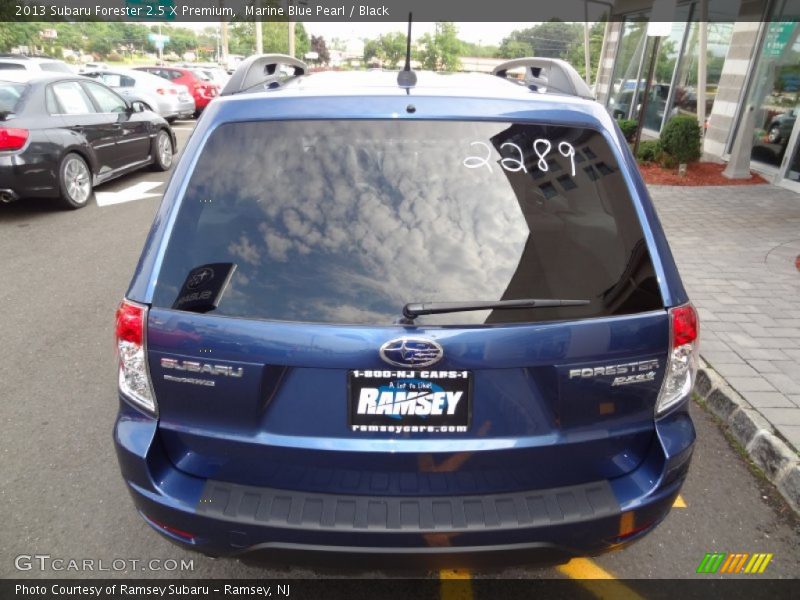 Marine Blue Pearl / Black 2013 Subaru Forester 2.5 X Premium