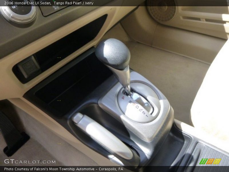 Tango Red Pearl / Ivory 2006 Honda Civic LX Sedan