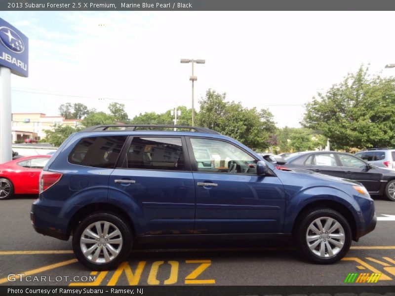 Marine Blue Pearl / Black 2013 Subaru Forester 2.5 X Premium