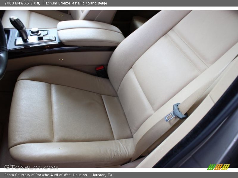 Platinum Bronze Metallic / Sand Beige 2008 BMW X5 3.0si