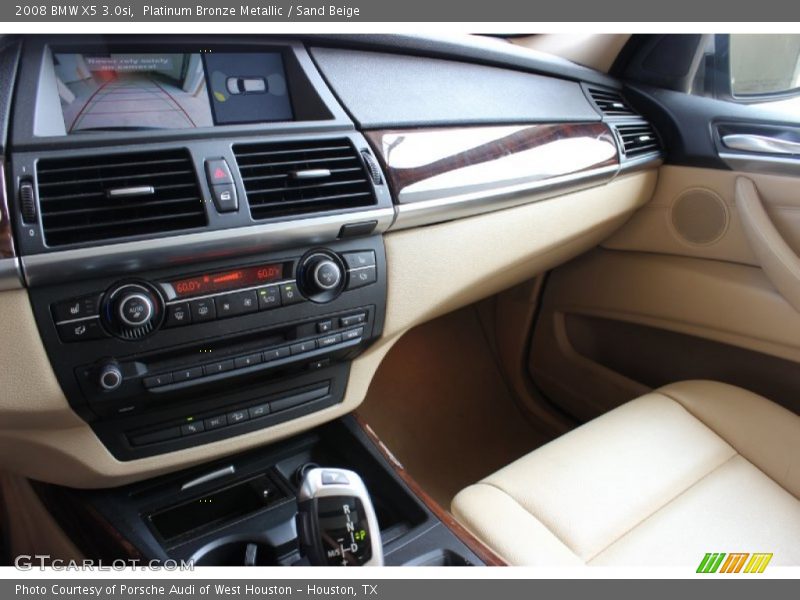 Platinum Bronze Metallic / Sand Beige 2008 BMW X5 3.0si