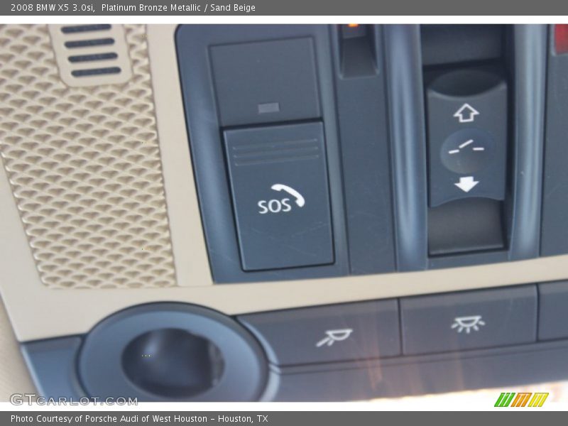 Platinum Bronze Metallic / Sand Beige 2008 BMW X5 3.0si