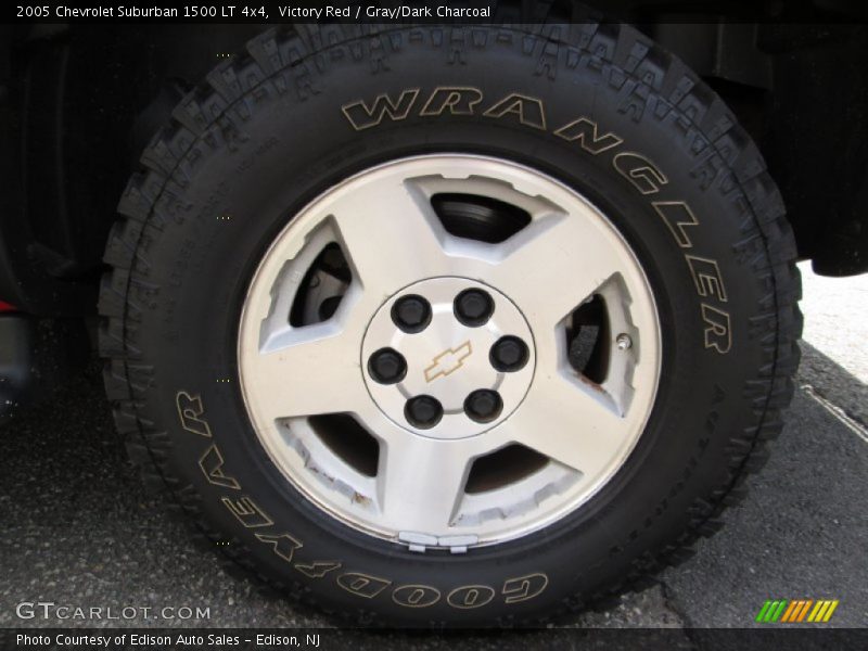 Victory Red / Gray/Dark Charcoal 2005 Chevrolet Suburban 1500 LT 4x4