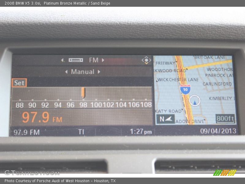 Platinum Bronze Metallic / Sand Beige 2008 BMW X5 3.0si