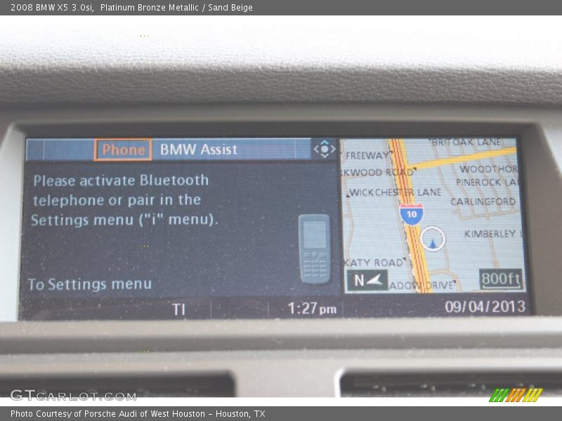 Platinum Bronze Metallic / Sand Beige 2008 BMW X5 3.0si