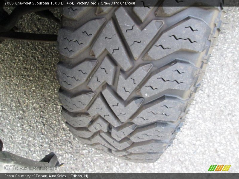 Victory Red / Gray/Dark Charcoal 2005 Chevrolet Suburban 1500 LT 4x4