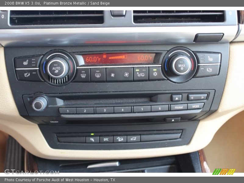 Platinum Bronze Metallic / Sand Beige 2008 BMW X5 3.0si
