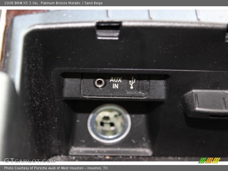 Platinum Bronze Metallic / Sand Beige 2008 BMW X5 3.0si
