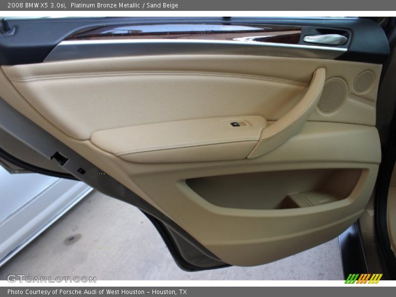 Platinum Bronze Metallic / Sand Beige 2008 BMW X5 3.0si
