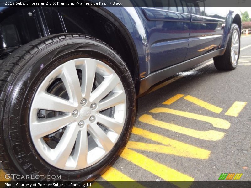 Marine Blue Pearl / Black 2013 Subaru Forester 2.5 X Premium