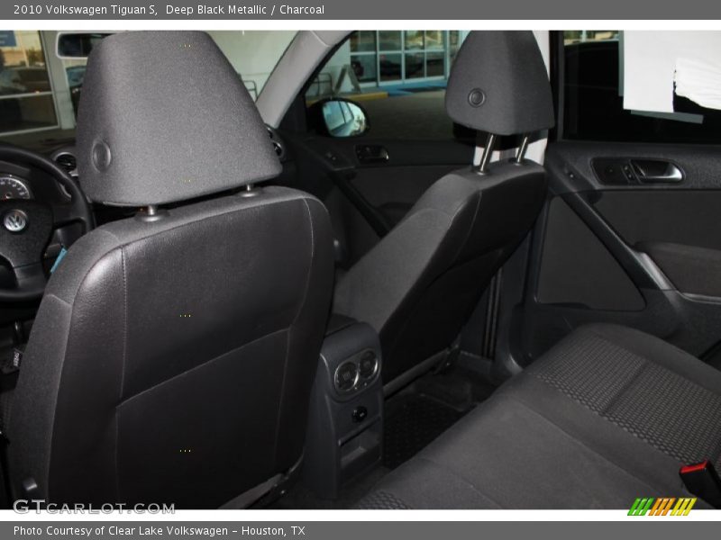 Deep Black Metallic / Charcoal 2010 Volkswagen Tiguan S