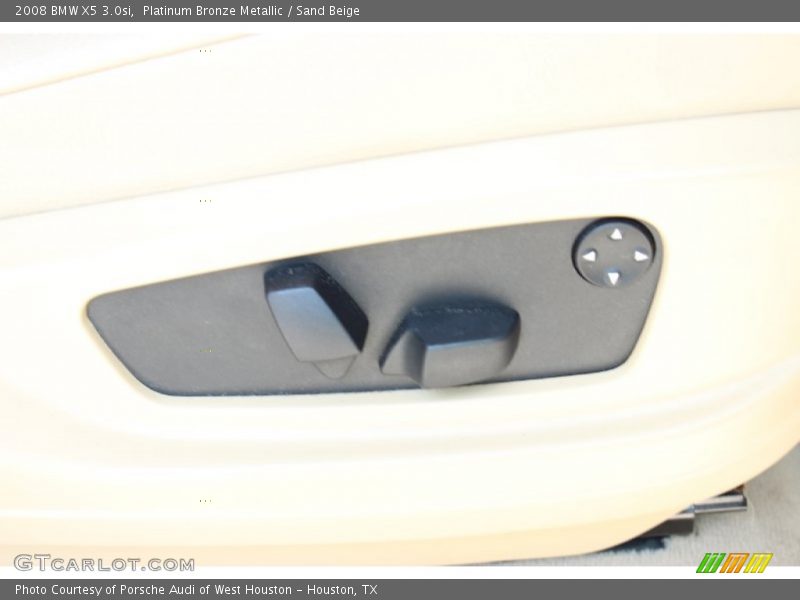 Platinum Bronze Metallic / Sand Beige 2008 BMW X5 3.0si