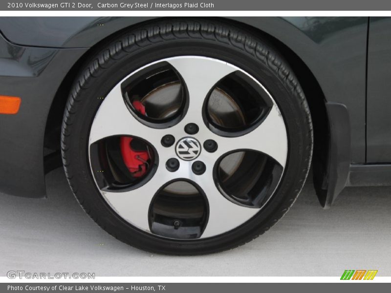Carbon Grey Steel / Interlagos Plaid Cloth 2010 Volkswagen GTI 2 Door