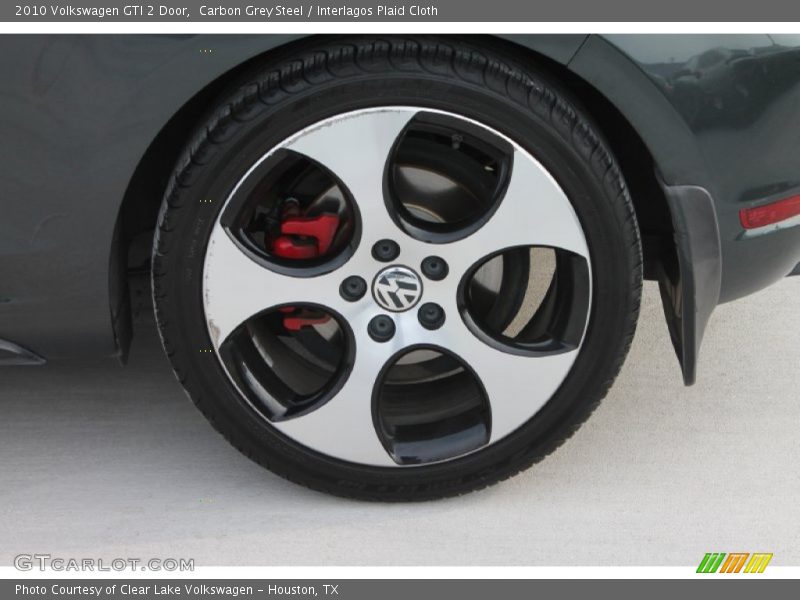 Carbon Grey Steel / Interlagos Plaid Cloth 2010 Volkswagen GTI 2 Door