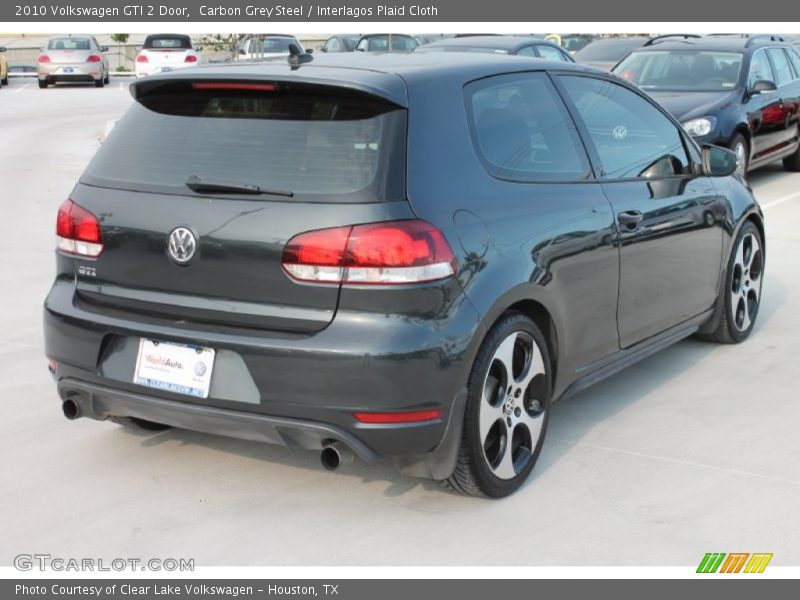 Carbon Grey Steel / Interlagos Plaid Cloth 2010 Volkswagen GTI 2 Door