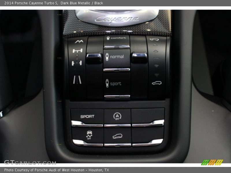 Controls of 2014 Cayenne Turbo S