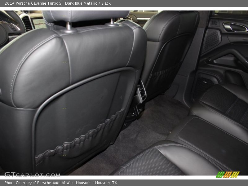 Dark Blue Metallic / Black 2014 Porsche Cayenne Turbo S