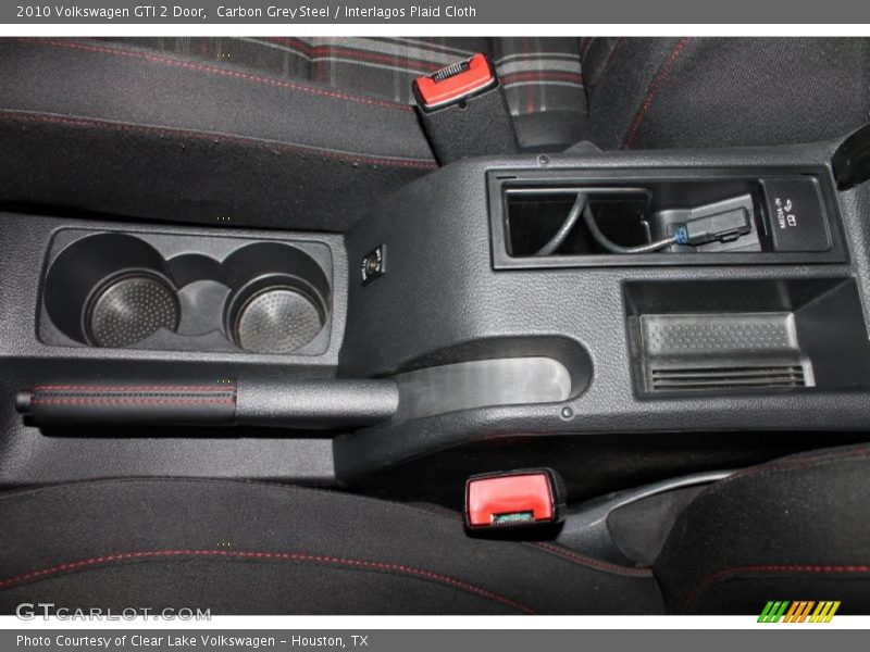 Carbon Grey Steel / Interlagos Plaid Cloth 2010 Volkswagen GTI 2 Door