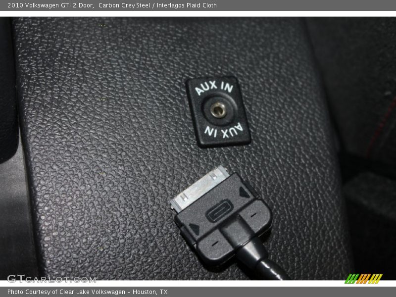 Carbon Grey Steel / Interlagos Plaid Cloth 2010 Volkswagen GTI 2 Door