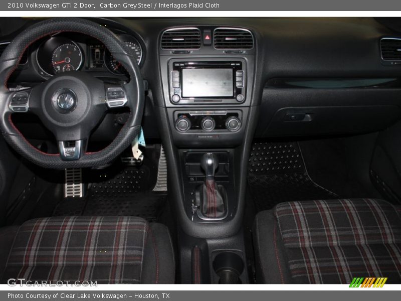 Carbon Grey Steel / Interlagos Plaid Cloth 2010 Volkswagen GTI 2 Door