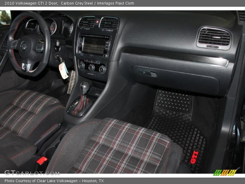 Carbon Grey Steel / Interlagos Plaid Cloth 2010 Volkswagen GTI 2 Door