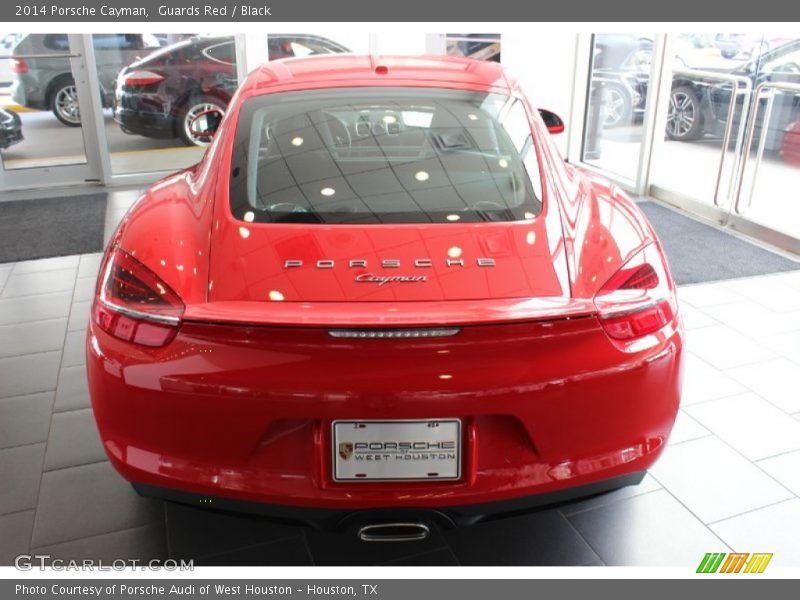 Guards Red / Black 2014 Porsche Cayman