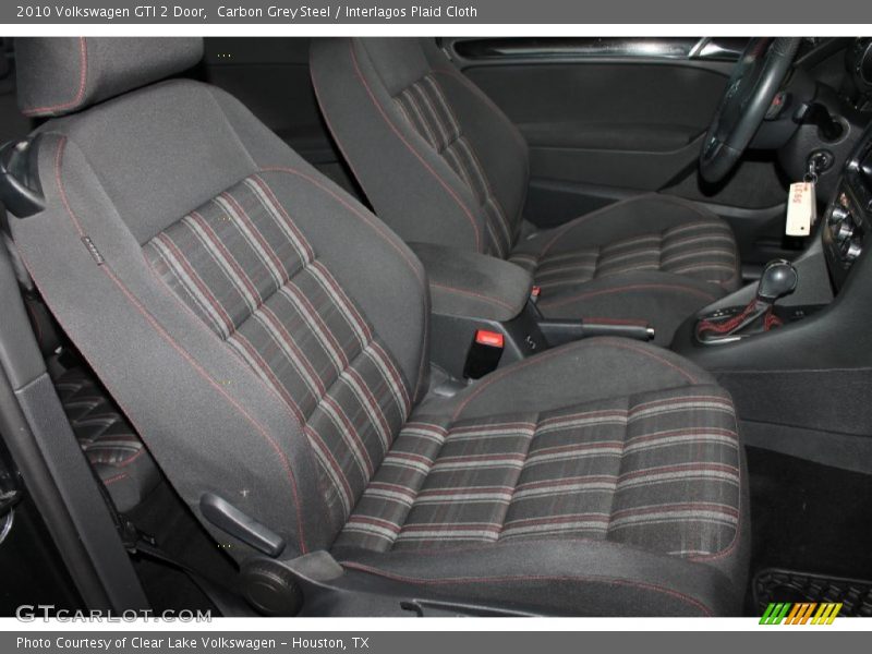 Carbon Grey Steel / Interlagos Plaid Cloth 2010 Volkswagen GTI 2 Door