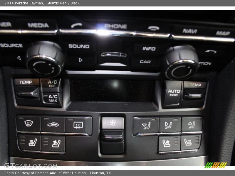 Guards Red / Black 2014 Porsche Cayman