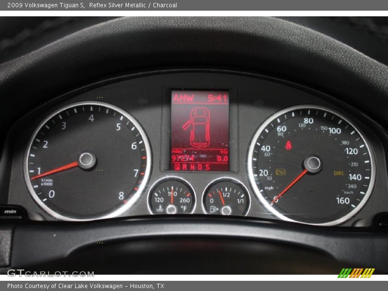 Reflex Silver Metallic / Charcoal 2009 Volkswagen Tiguan S