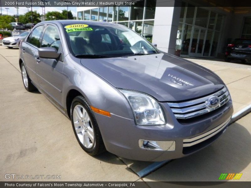 Tungsten Grey Metallic / Medium Light Stone 2006 Ford Fusion SEL V6