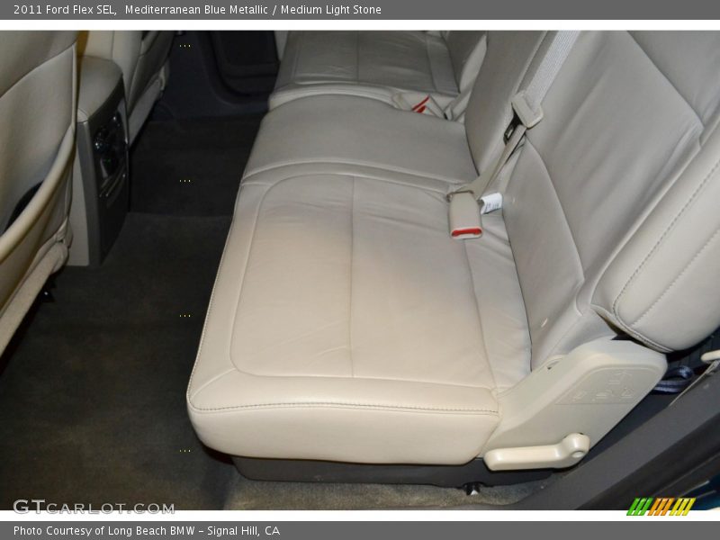 Mediterranean Blue Metallic / Medium Light Stone 2011 Ford Flex SEL