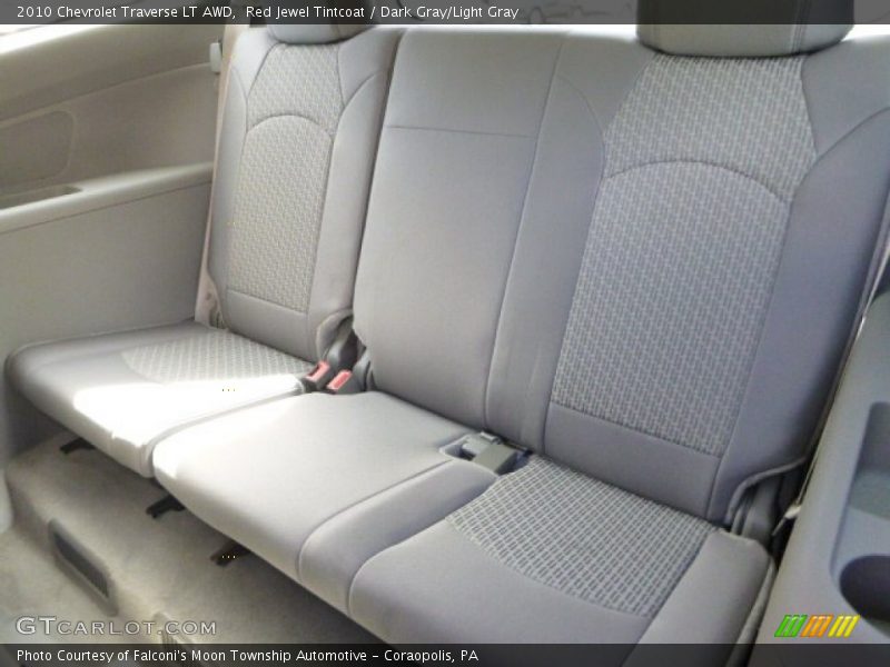 Red Jewel Tintcoat / Dark Gray/Light Gray 2010 Chevrolet Traverse LT AWD