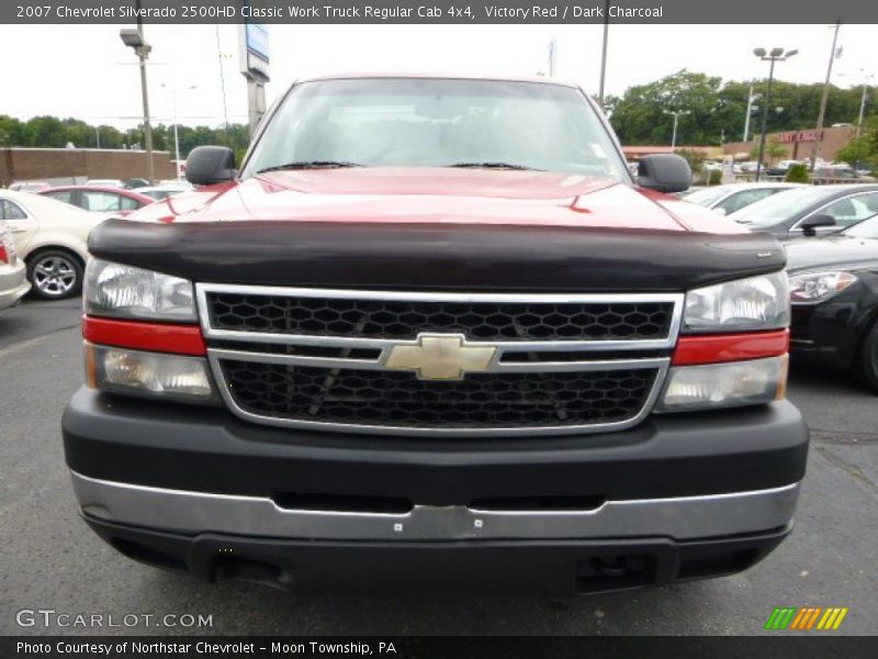 Victory Red / Dark Charcoal 2007 Chevrolet Silverado 2500HD Classic Work Truck Regular Cab 4x4