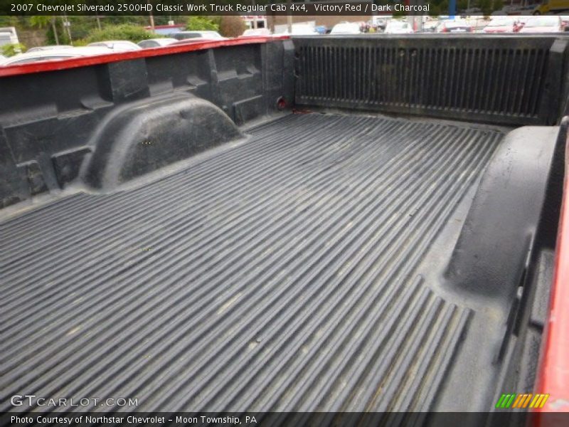 Victory Red / Dark Charcoal 2007 Chevrolet Silverado 2500HD Classic Work Truck Regular Cab 4x4