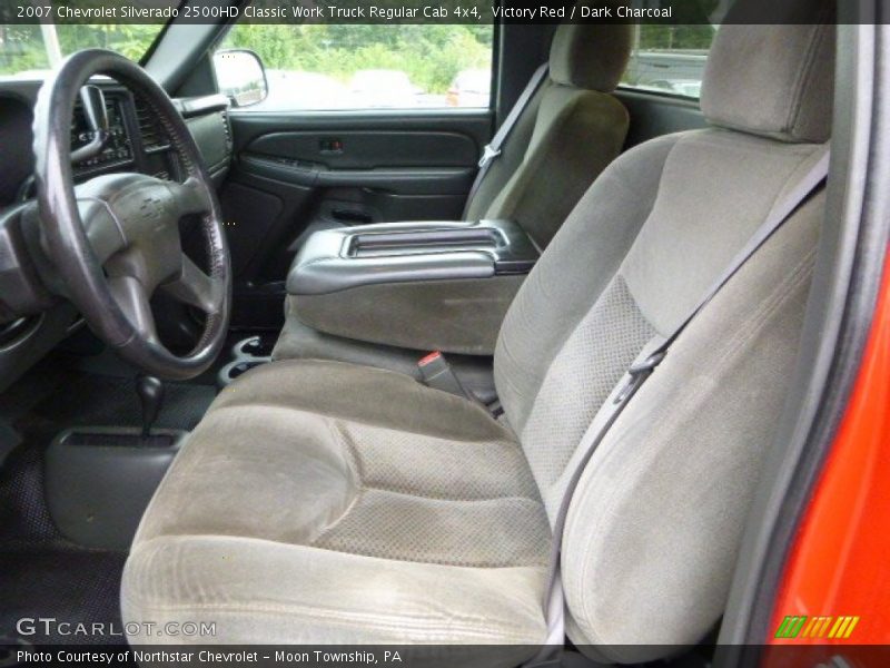 Victory Red / Dark Charcoal 2007 Chevrolet Silverado 2500HD Classic Work Truck Regular Cab 4x4
