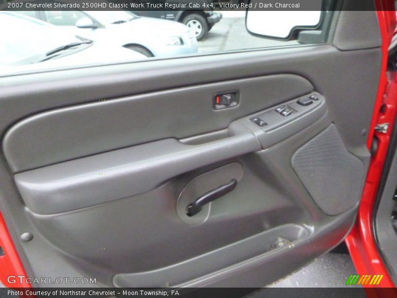Victory Red / Dark Charcoal 2007 Chevrolet Silverado 2500HD Classic Work Truck Regular Cab 4x4