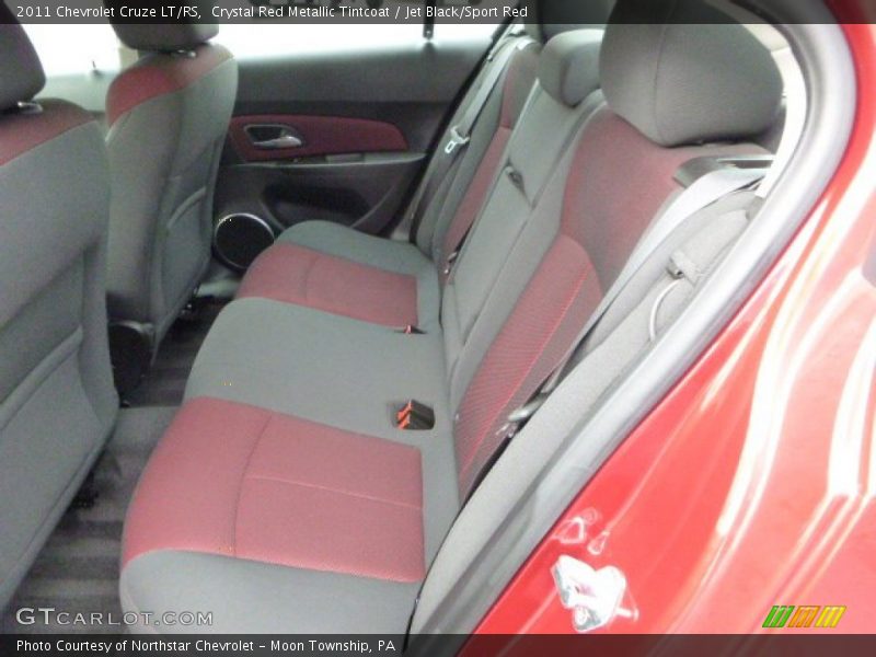 Crystal Red Metallic Tintcoat / Jet Black/Sport Red 2011 Chevrolet Cruze LT/RS