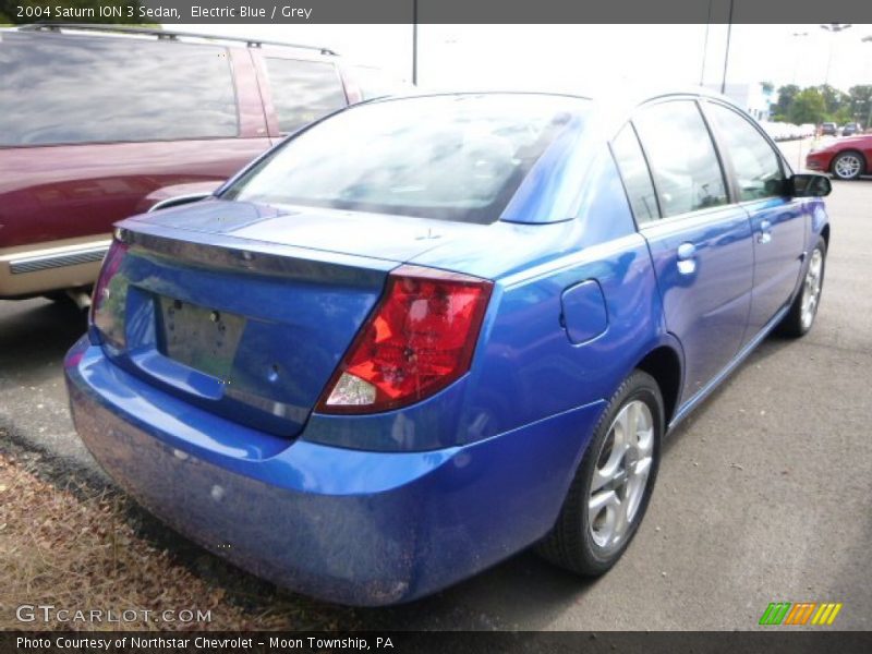 Electric Blue / Grey 2004 Saturn ION 3 Sedan