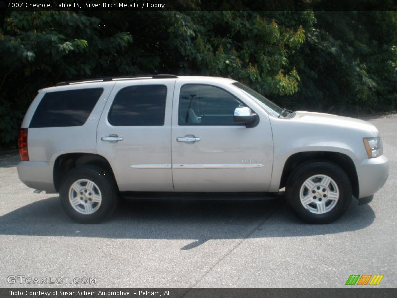 Silver Birch Metallic / Ebony 2007 Chevrolet Tahoe LS