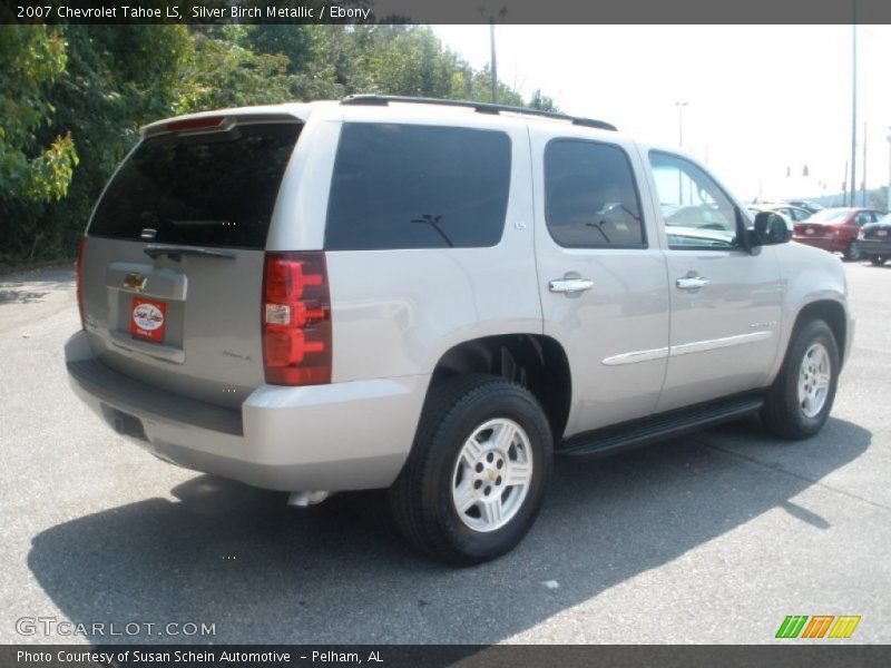 Silver Birch Metallic / Ebony 2007 Chevrolet Tahoe LS