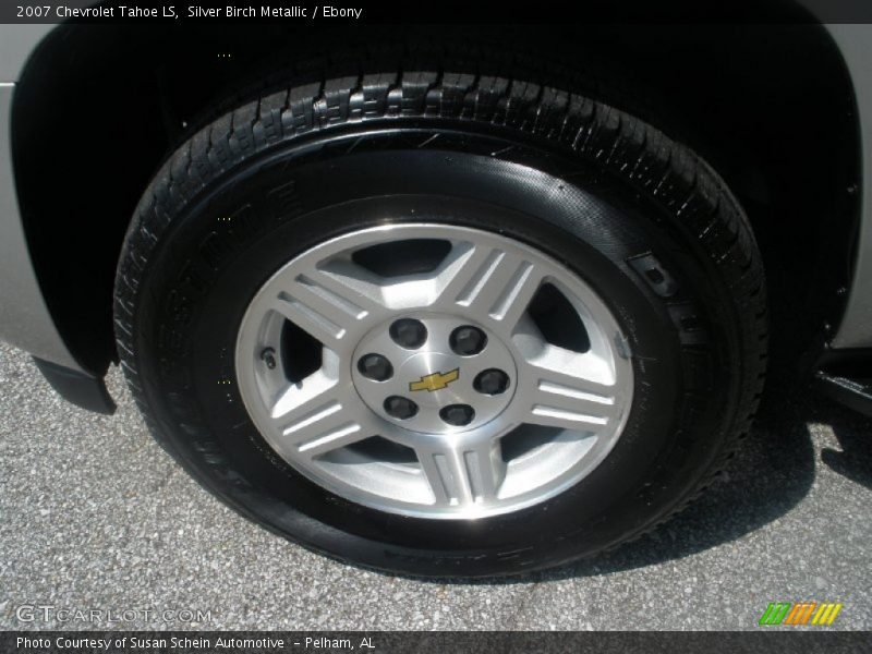 Silver Birch Metallic / Ebony 2007 Chevrolet Tahoe LS