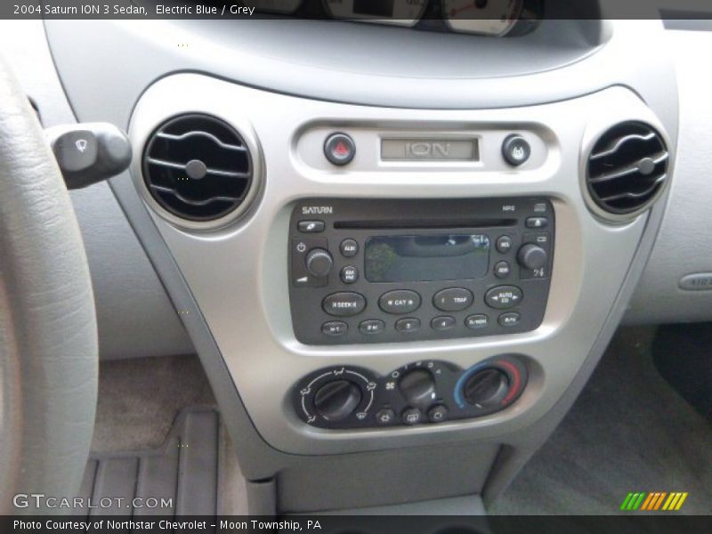 Electric Blue / Grey 2004 Saturn ION 3 Sedan