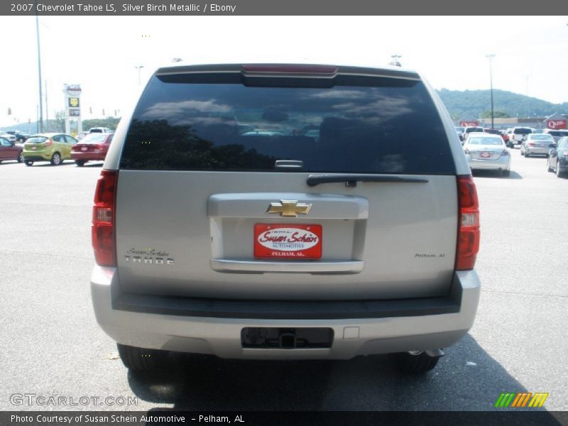Silver Birch Metallic / Ebony 2007 Chevrolet Tahoe LS