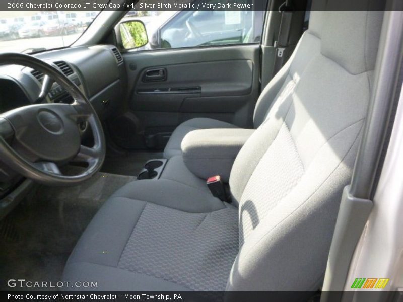 Silver Birch Metallic / Very Dark Pewter 2006 Chevrolet Colorado LT Crew Cab 4x4