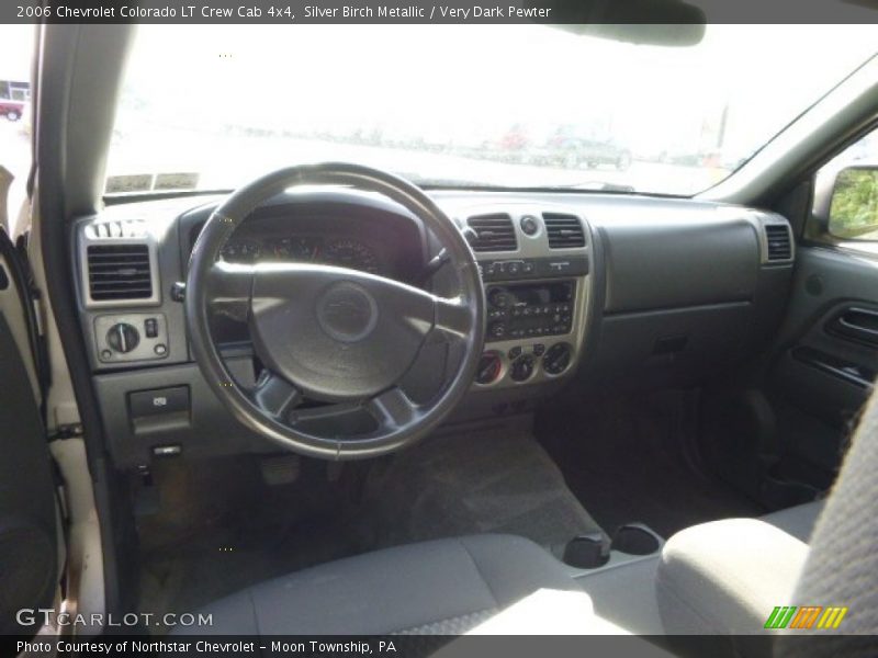Silver Birch Metallic / Very Dark Pewter 2006 Chevrolet Colorado LT Crew Cab 4x4